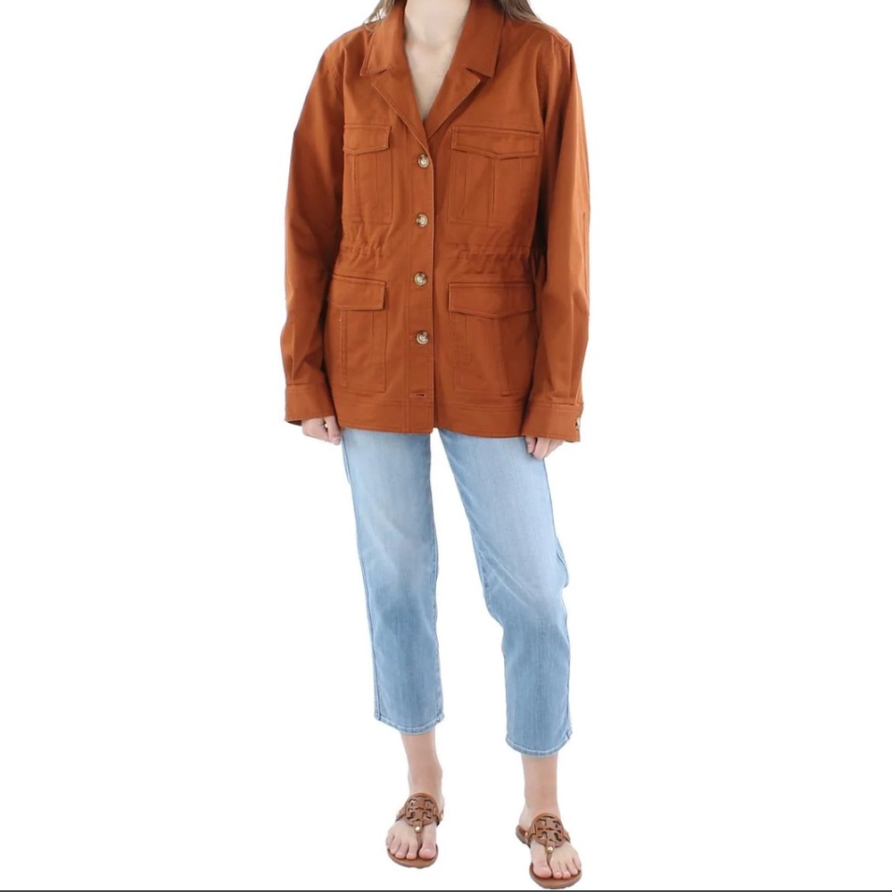 DEREK LAM 10 CROSBY
ALISON LIGHTWEIGHT JACKET retails $495